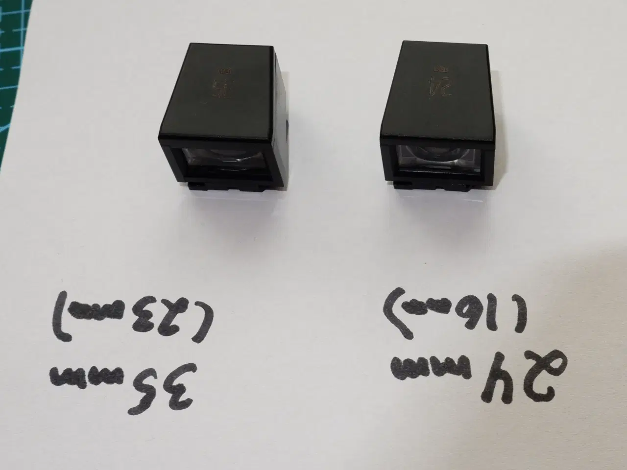 Billede 3 - Viewfinder til hotshoe  24 mm og 35 mm.