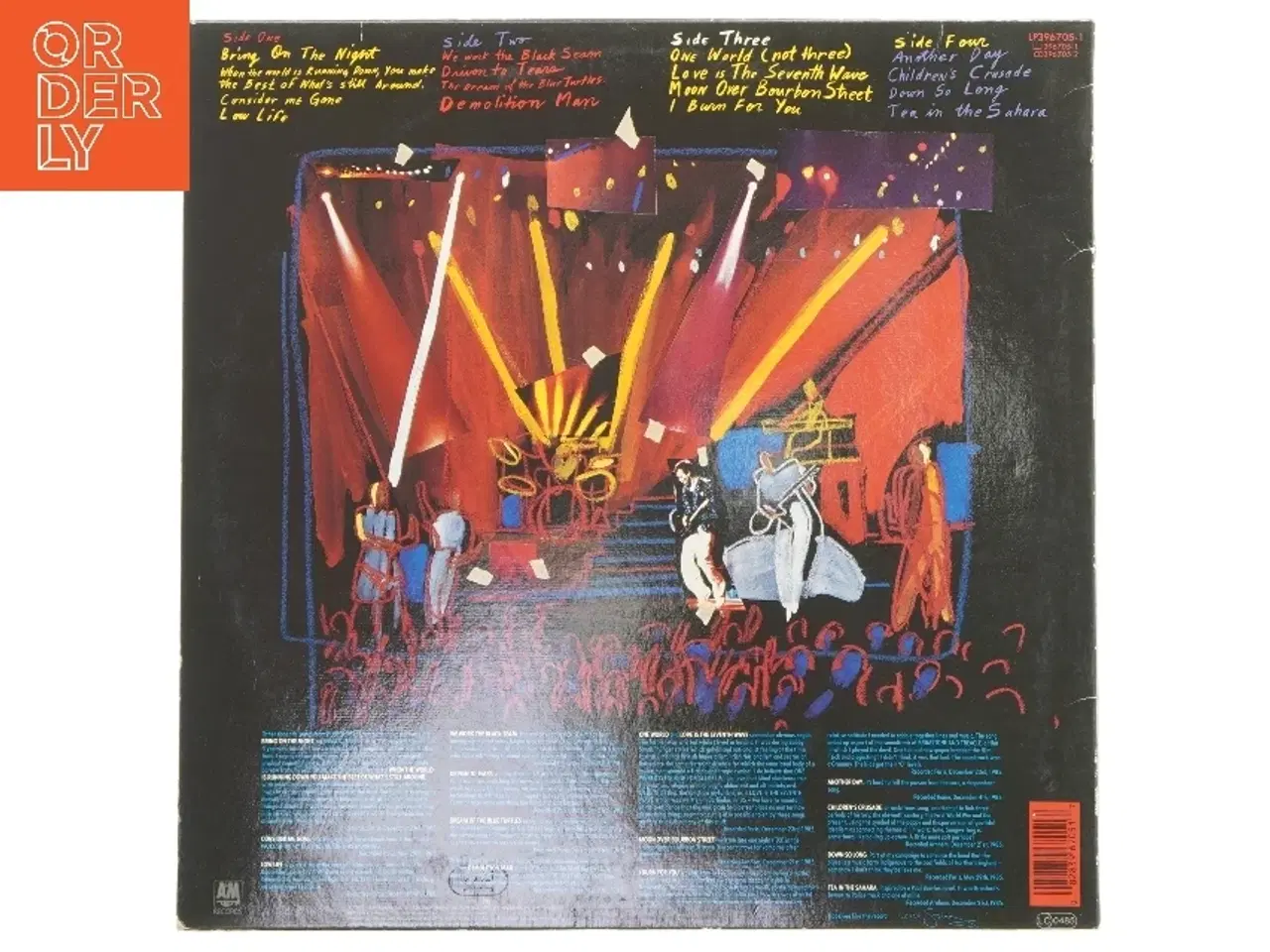 Billede 2 - Sting Bring on the Night LP album fra Sting