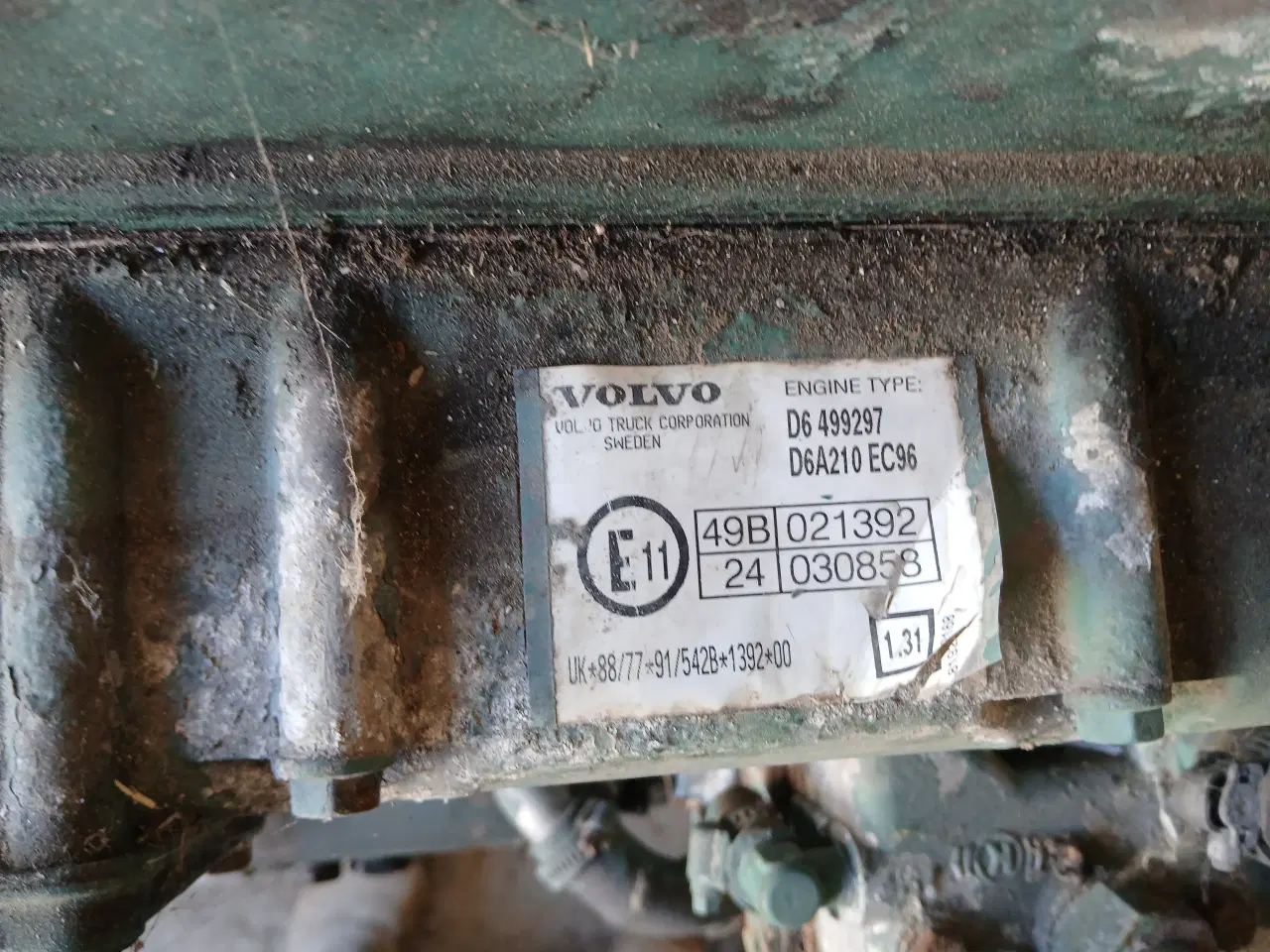 Billede 4 - Volvo D6A210 Motor og Gearkasse