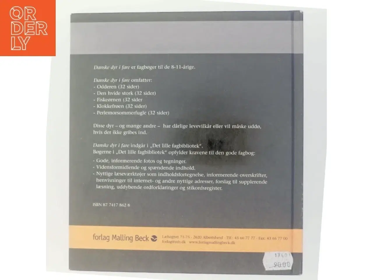 Billede 3 - Bog om danske dyr i fare