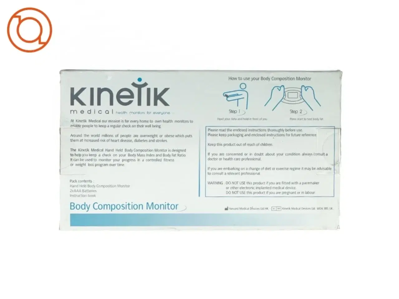 Billede 2 - kinetik Body composition fra Kinetik (str. 25 cm)