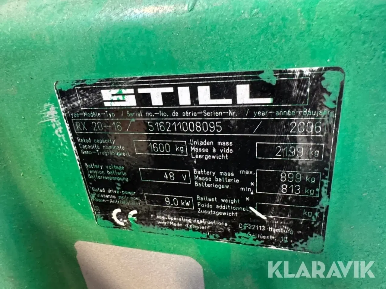 Billede 5 - Eltruck Still RX 20-16