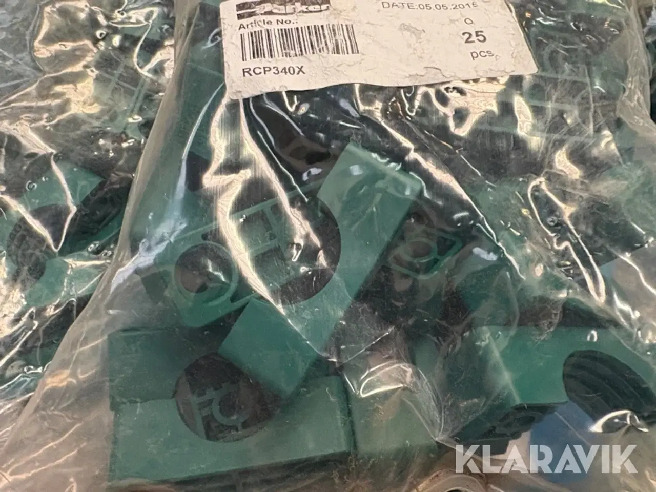 Billede 7 - Rør-/slangeholder Parker RCP340X