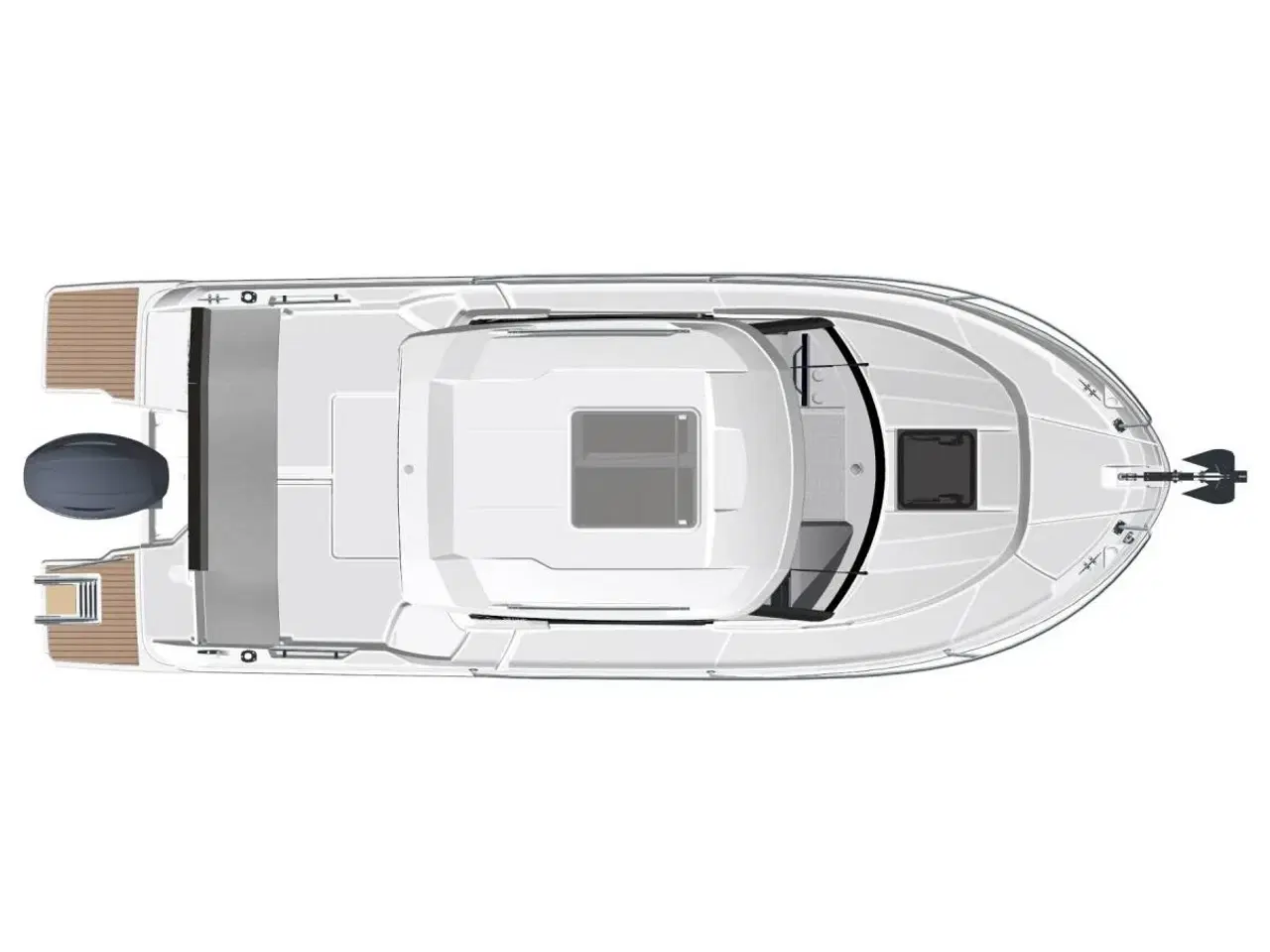 Billede 14 - Jeanneau Merry Fisher 695 Serie 2  - 100 HK Yamaha