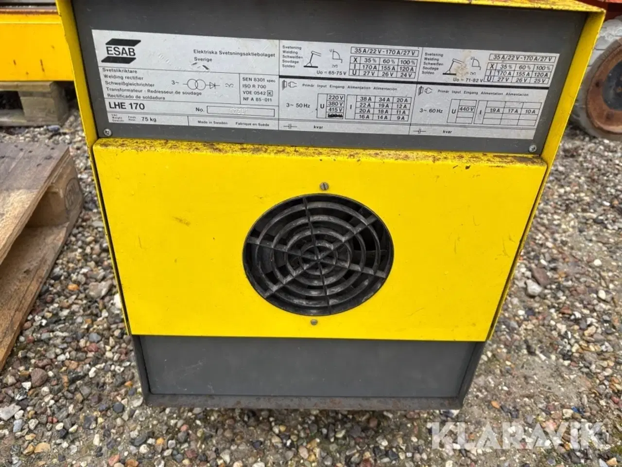 Billede 10 - Svejsemaskine lot ESAB LAX320 LEH170