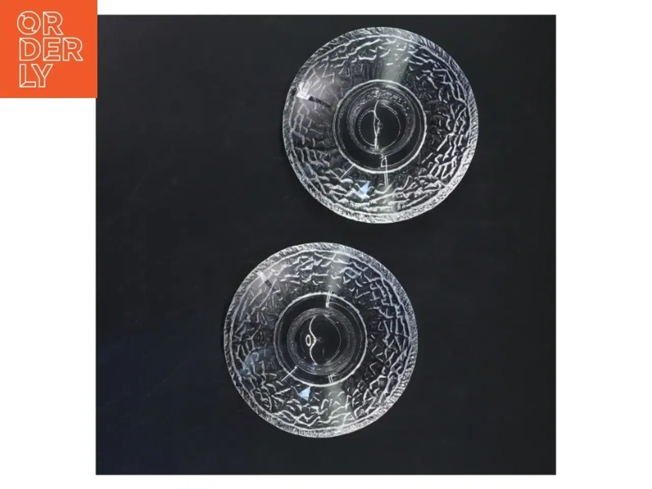 Billede 2 - Glaslysestager (str. 14 cm)