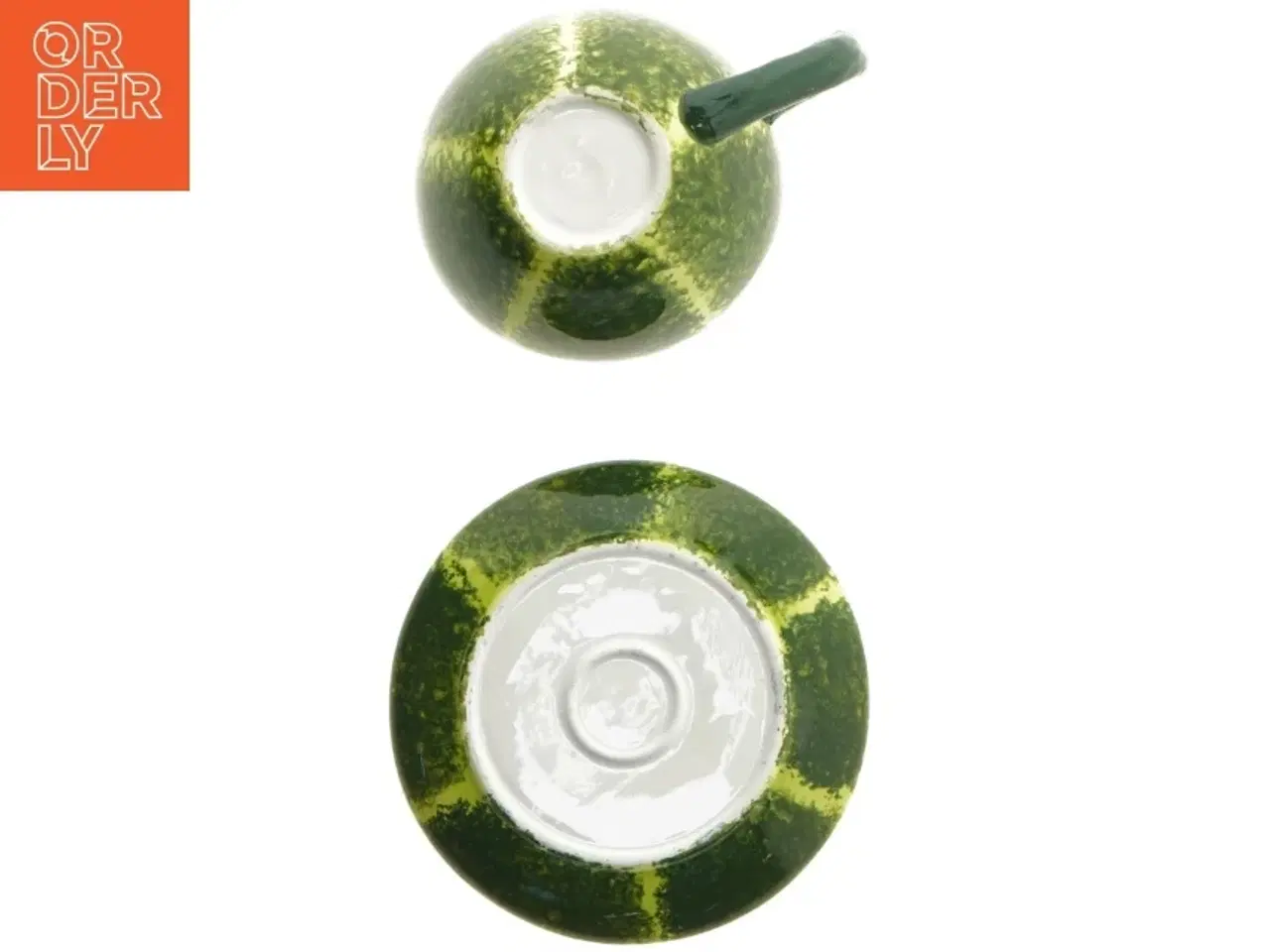 Billede 4 - Sæt af kopper med underkopper (str. Ø 9,5 cm og ø 13 cm)