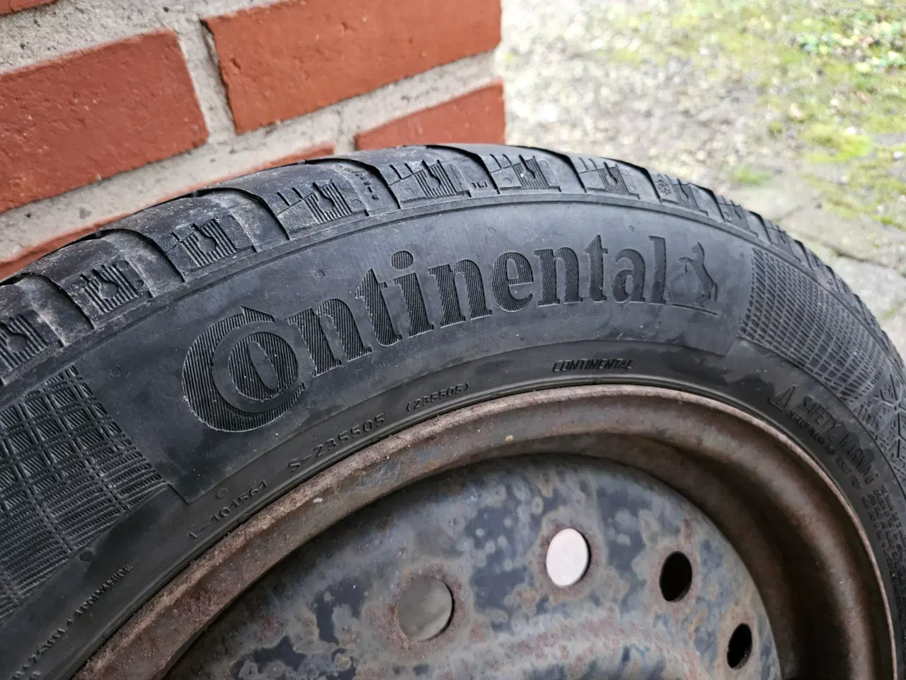 Billede 4 - 4 x stålfælge med vinterdæk fra Nissan Leaf