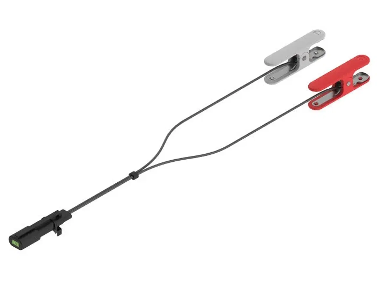 Billede 1 - DEFA 12v ladekabel m. krokodilleklemmer