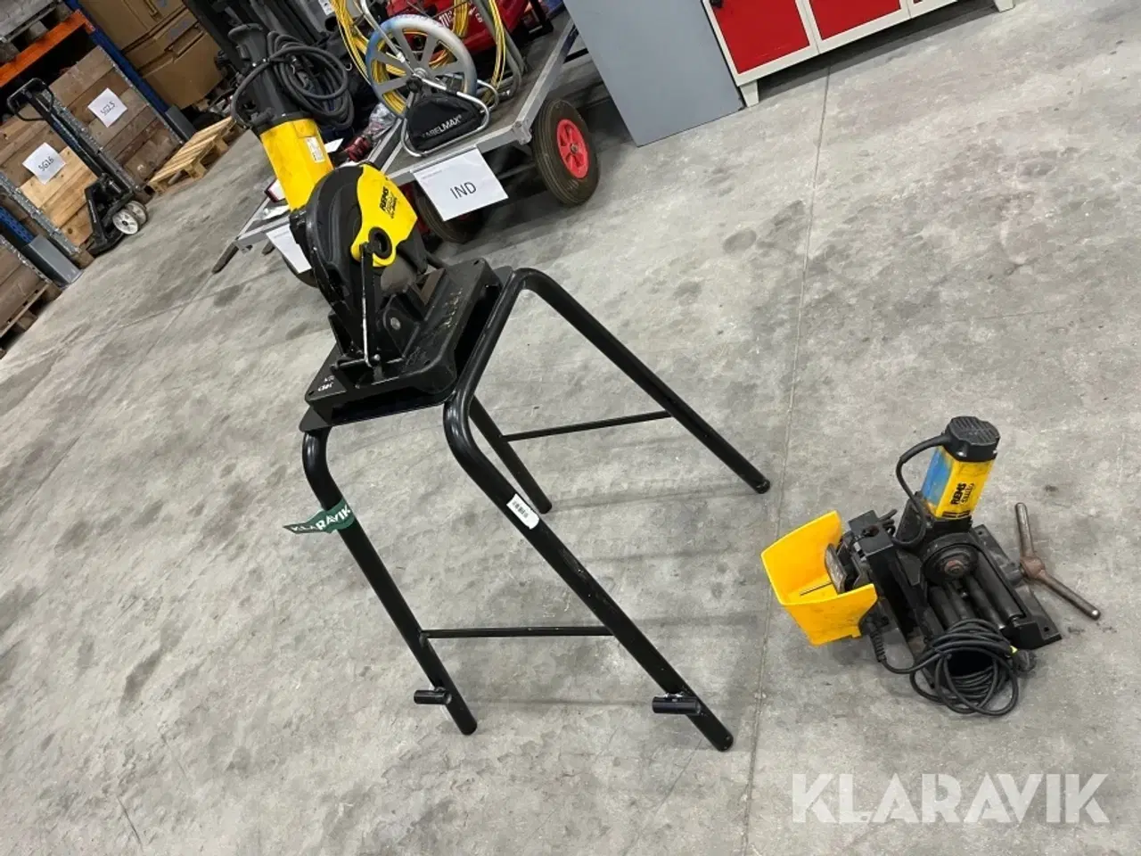 Billede 2 - Sav og rørskære Rems Turbo RW 849 og 845 2 styk