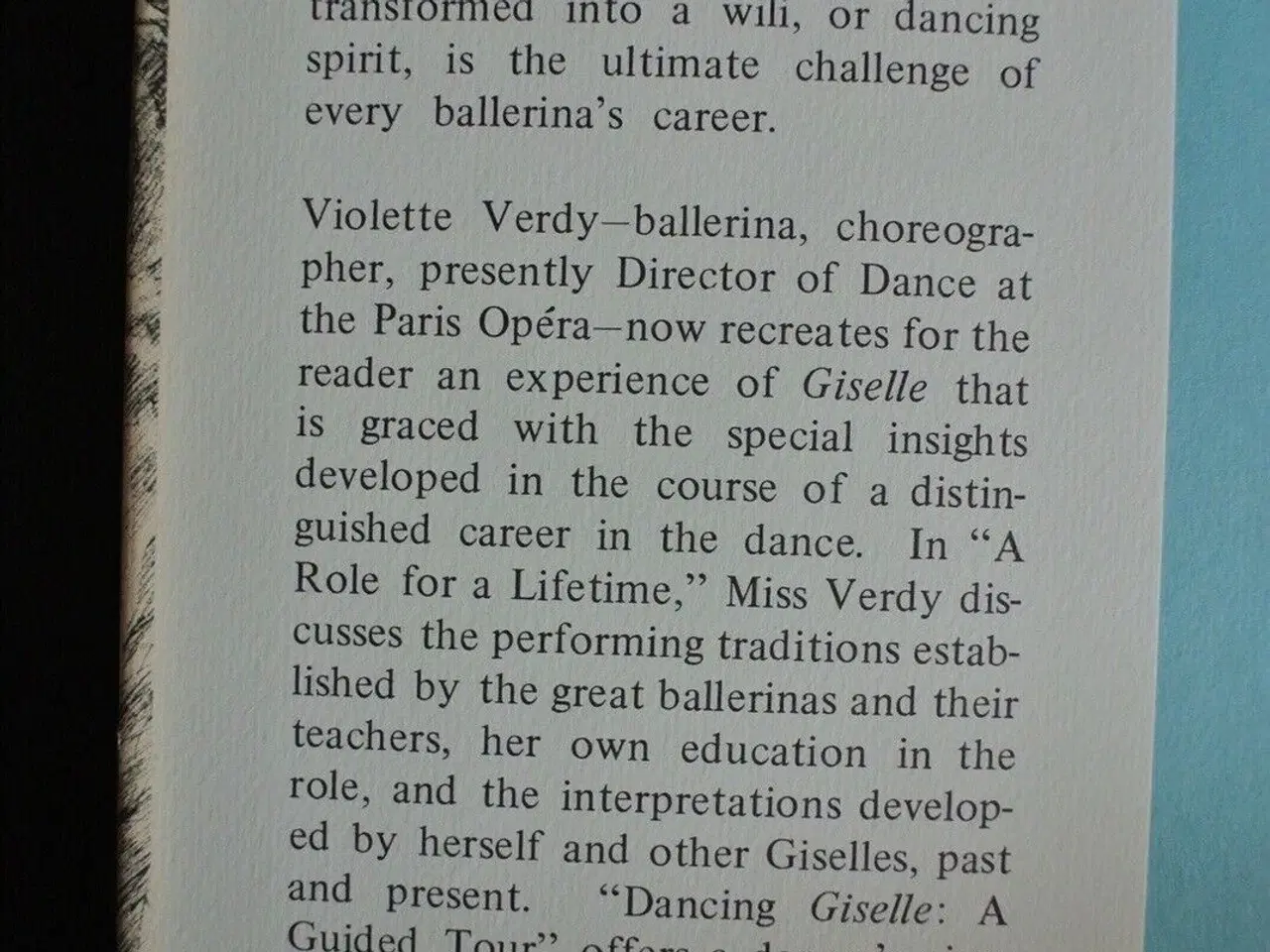 Billede 3 - giselle - a role for a lifetime, by violette verdy
