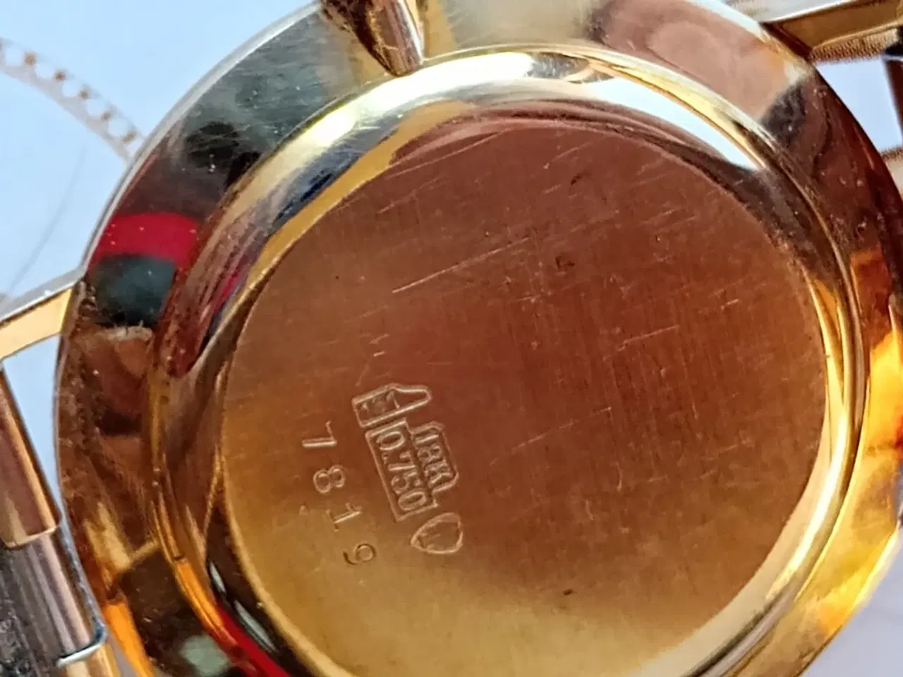 Billede 15 - Schweizisk guldur 18k/750/1950 Stand 9/10