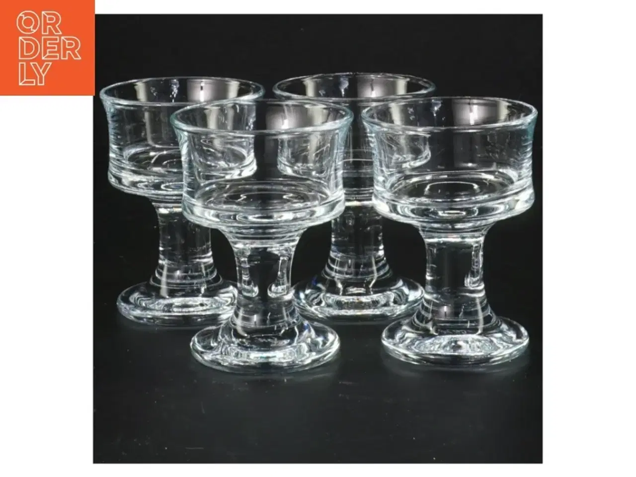 Billede 1 - Skibsglas likør (str. 9 cm. 4 styk)
