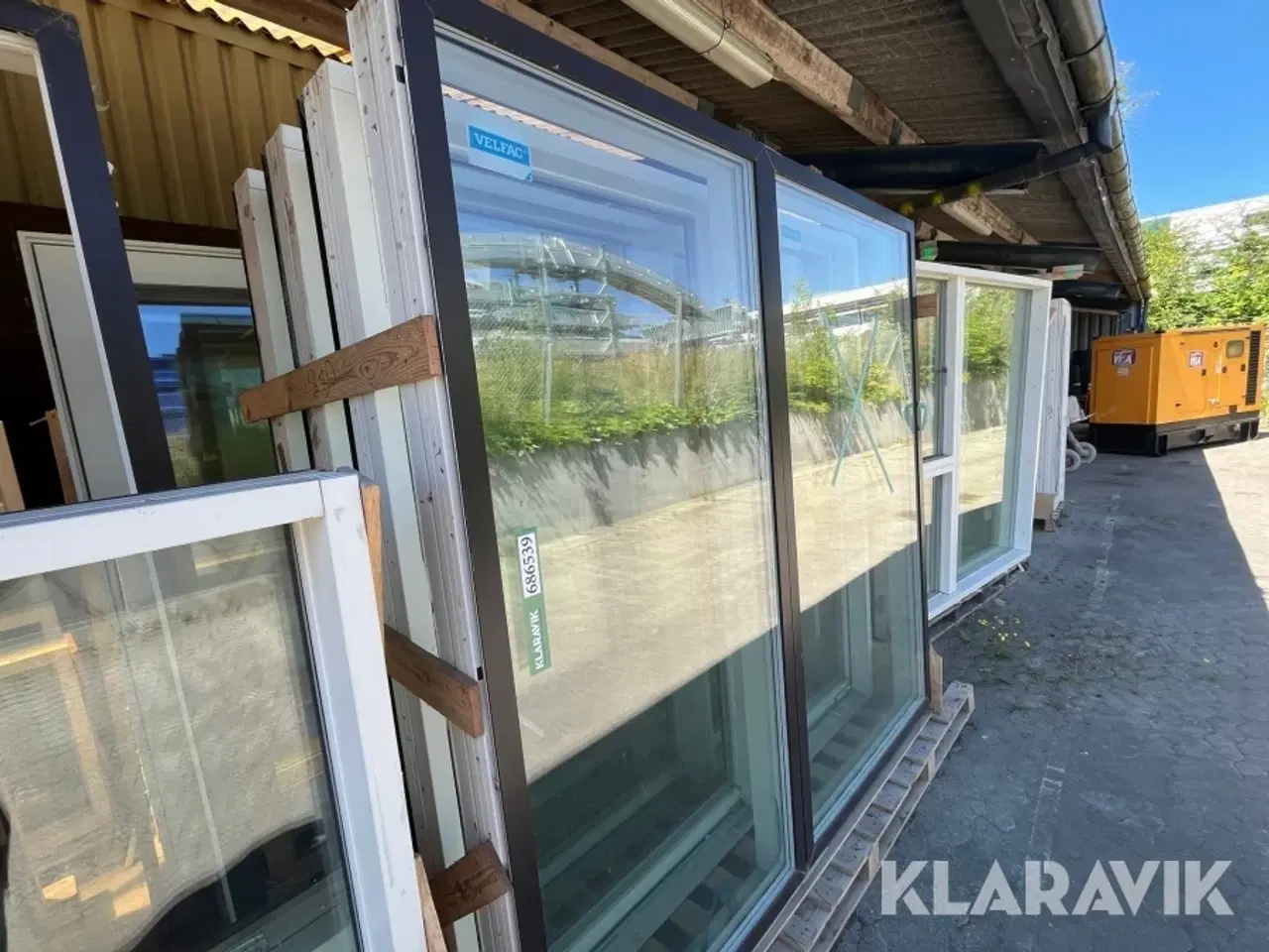Billede 1 - Terrassedøre Velfac - 4 styk