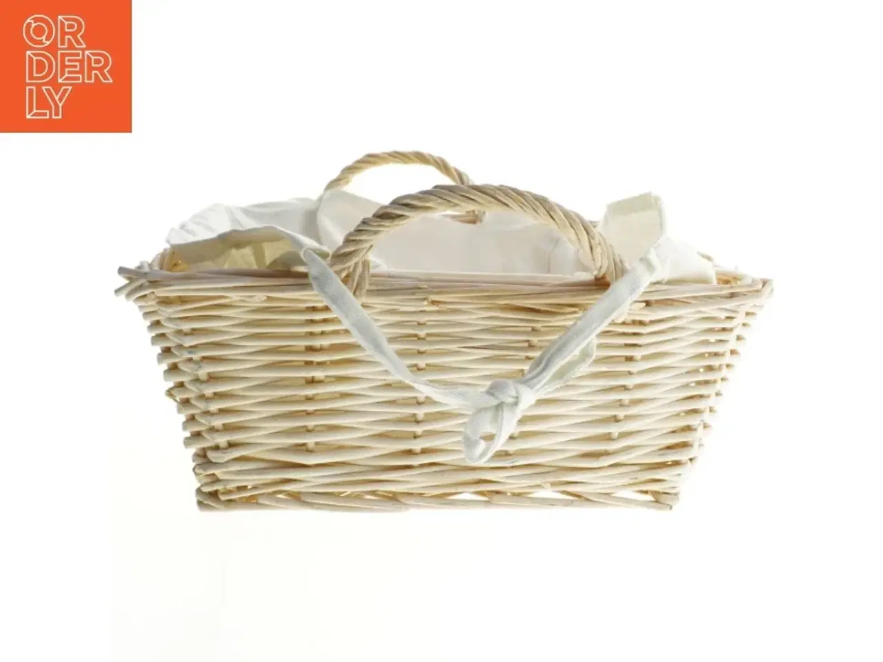 Billede 2 - Flettet brødkurv (str. 40x29 cm)