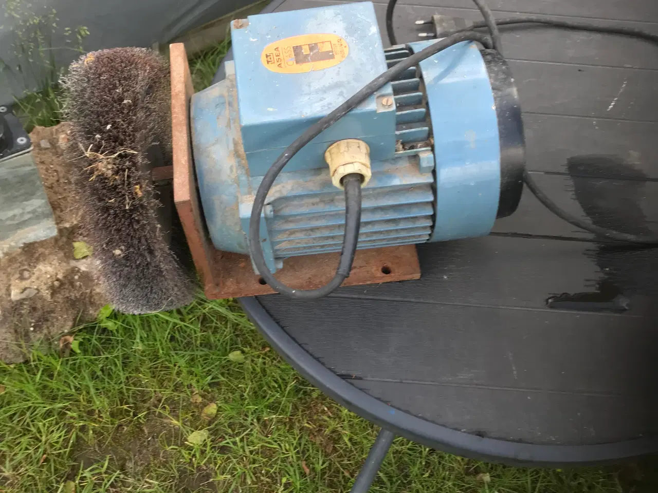 Billede 2 - El motor med stål børste
