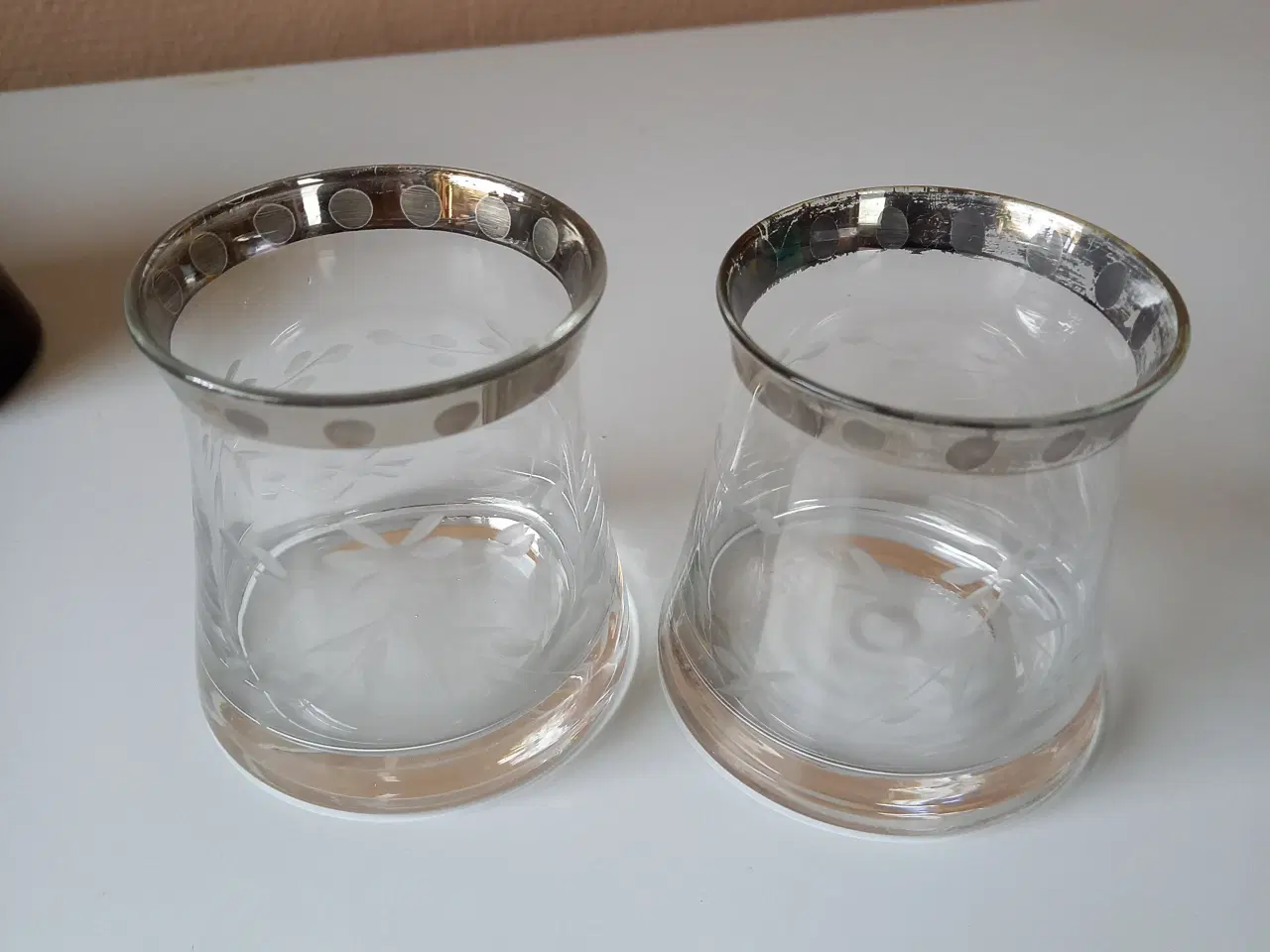 Billede 2 - Fyrfads-lysestager i glas - 3 forskellige slags