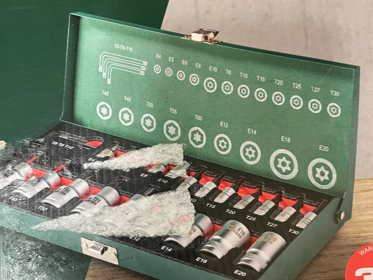 Billede 3 - topnøglesæt 24 dele - uåbnet