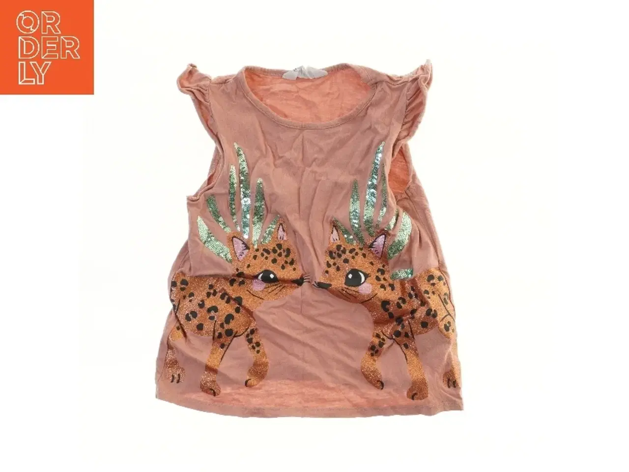 Billede 1 - Børnebluse med dyremotiv fra H&M (str. 122)