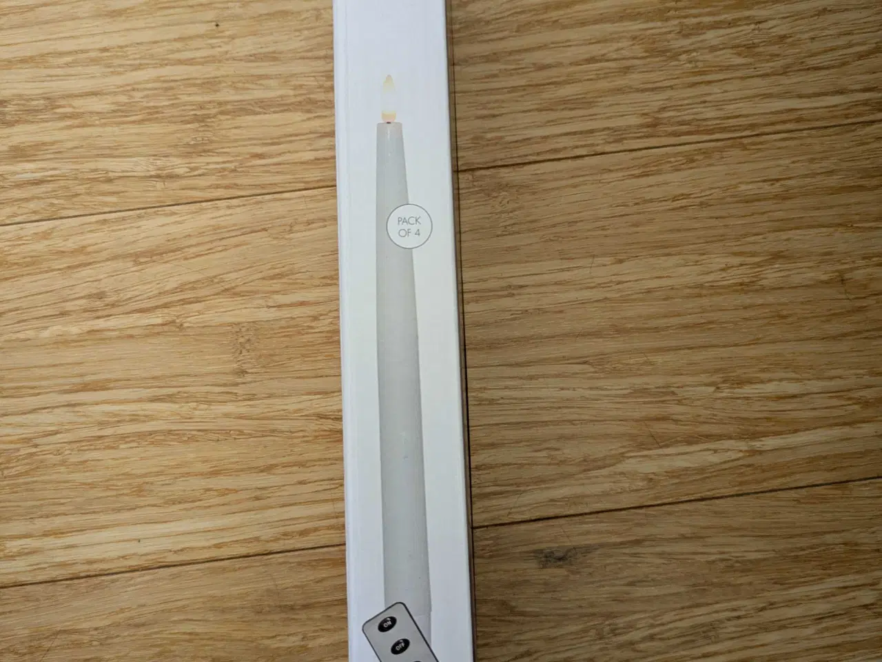 Billede 2 - Stearinlys LED flamme slim