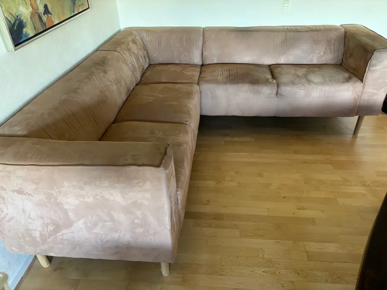 Billede 2 - Hjørnesofa i beige