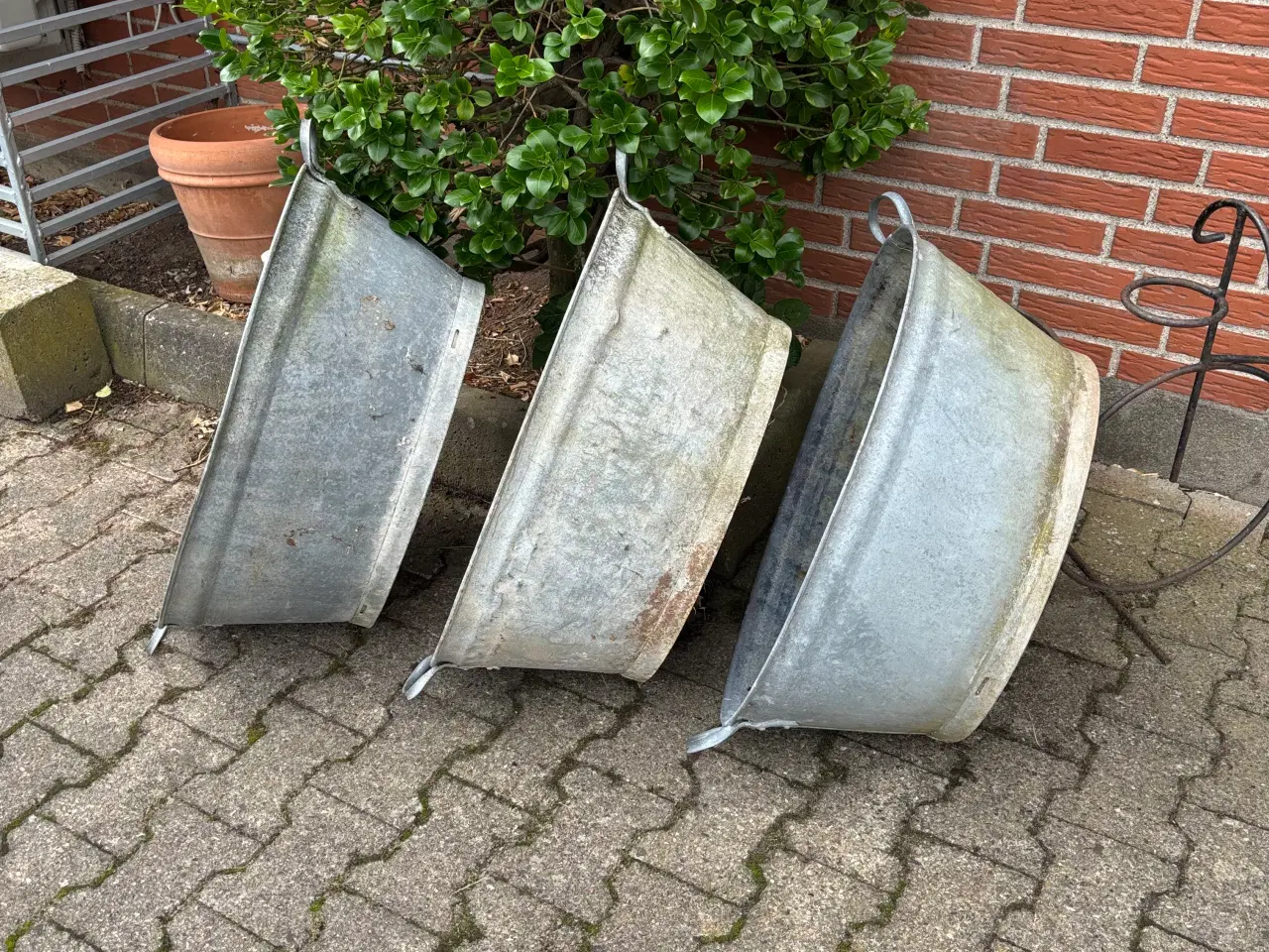 Billede 2 - Gamle Zinkbaljer