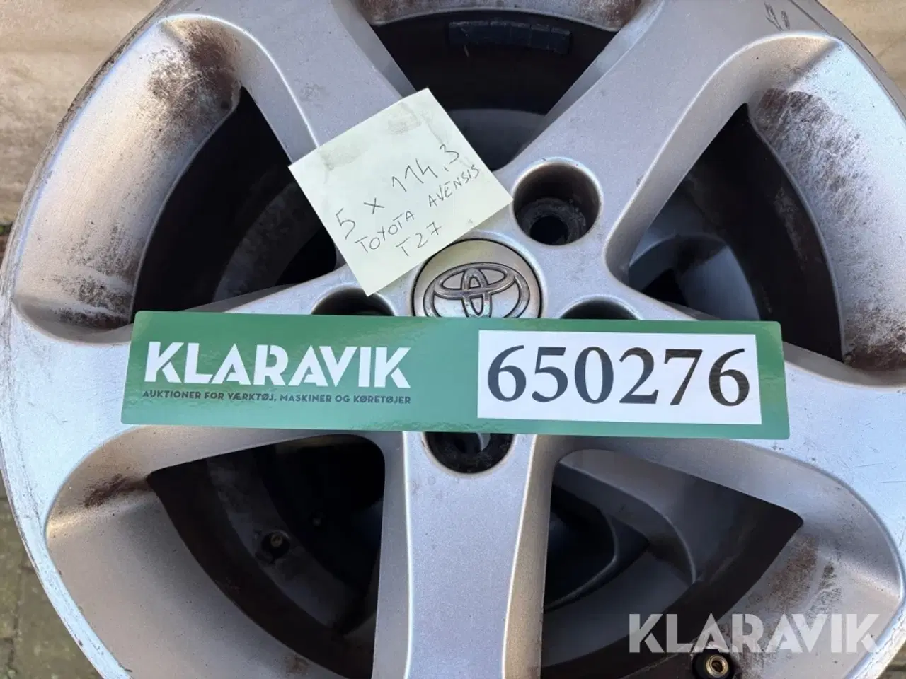 Billede 6 - Alufælge Toyota 4 styk