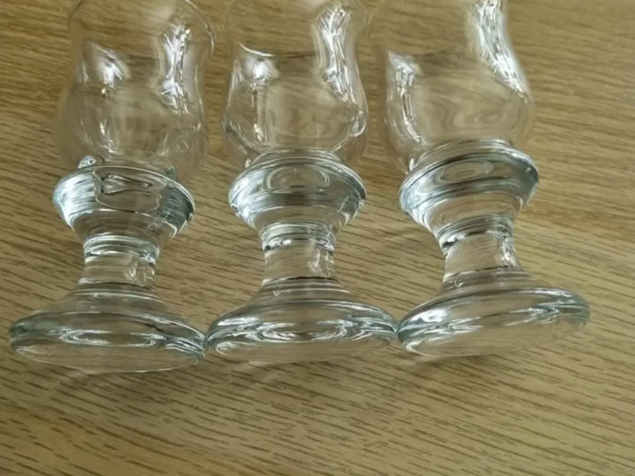 Billede 6 - Holmegård Tivoliglas: 2 ølglas +3 snapseglas 
