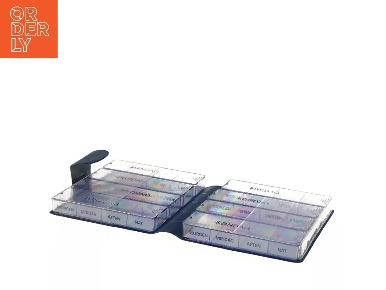 Billede 4 - Blå Medicin Organiserer fra Medimax (str. 16x14x4 cm)