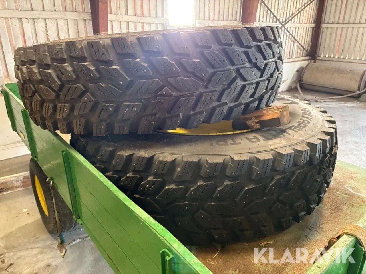 Billede 5 - Baghjul + fælge Nokian Hakkapeliitta TRI 2 styk