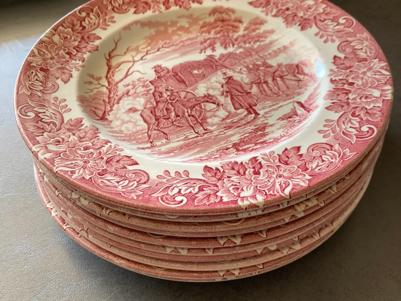 Billede 2 - 8 stk tallerkener, 22 cm
