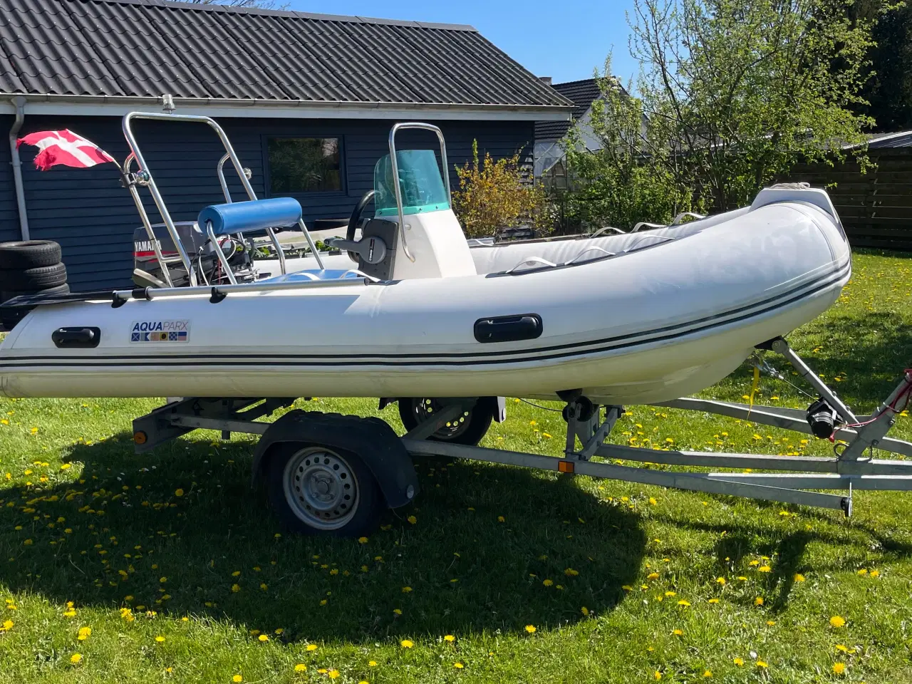 Billede 4 - Flot RIB-båd med trailer og 25 hk Yamaha motor