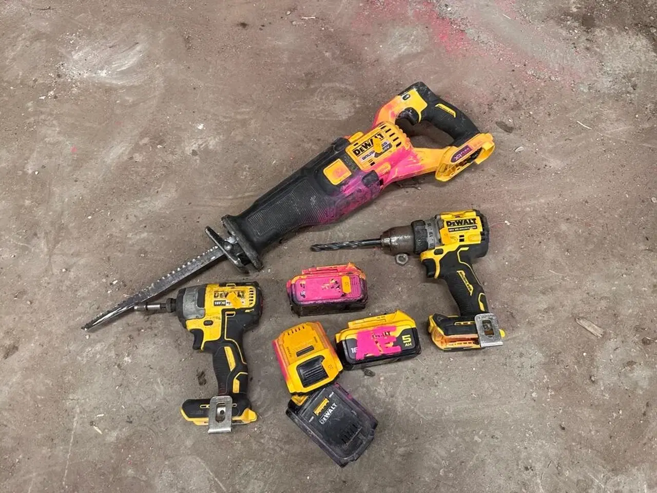 Billede 1 - 3 stk elværktøj DEWALT
