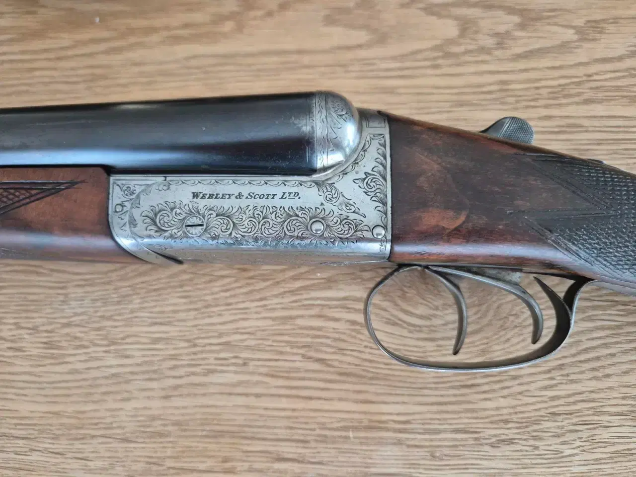 Billede 4 - Webley & Scott side-by-side haglgevær – projektvåb