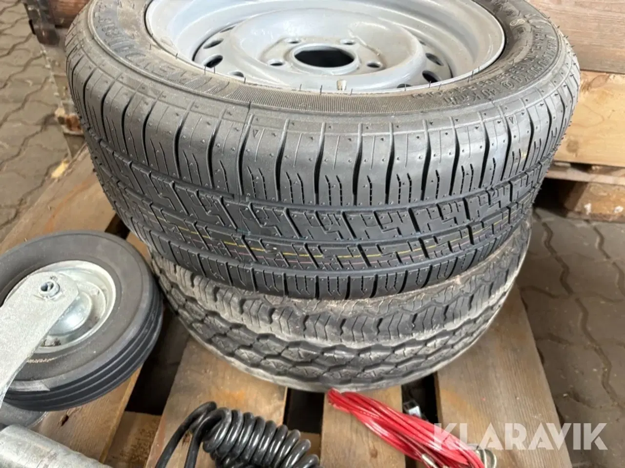 Billede 6 - Trailer reservedele / støtteben / hjul m.m.