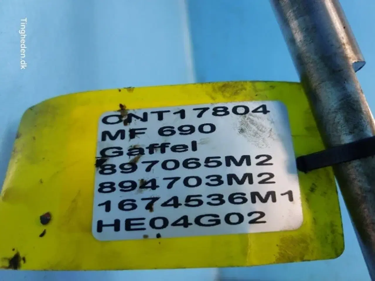 Billede 10 - Massey Ferguson 690 Gaffel 897065M2