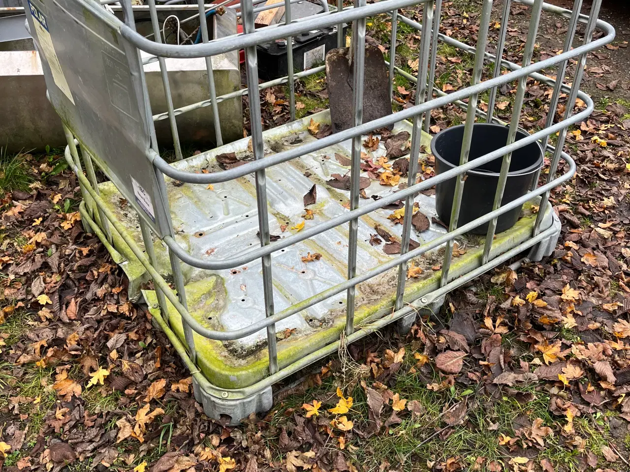 Billede 1 - Palletank og pallebur 