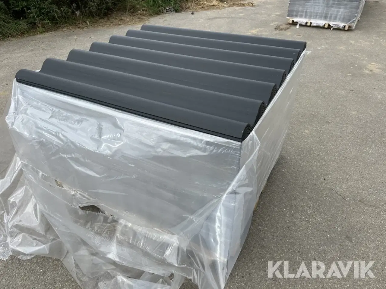 Billede 8 - Bølgeplader Euronit 700T FK sort  75 styk