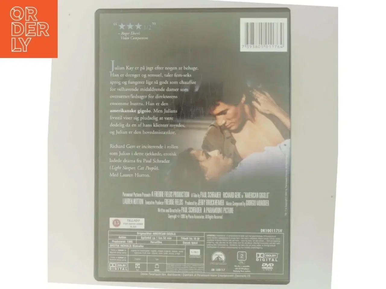 Billede 3 - American Gigolo med Richard Gere (DVD)