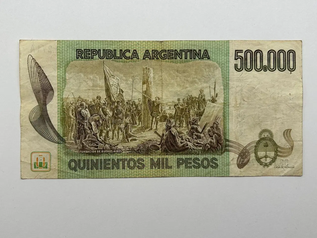 Billede 2 - 500.000 Pesos Argentina