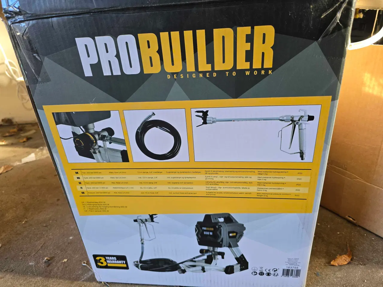Billede 1 - maleranlæg 650w 200bar