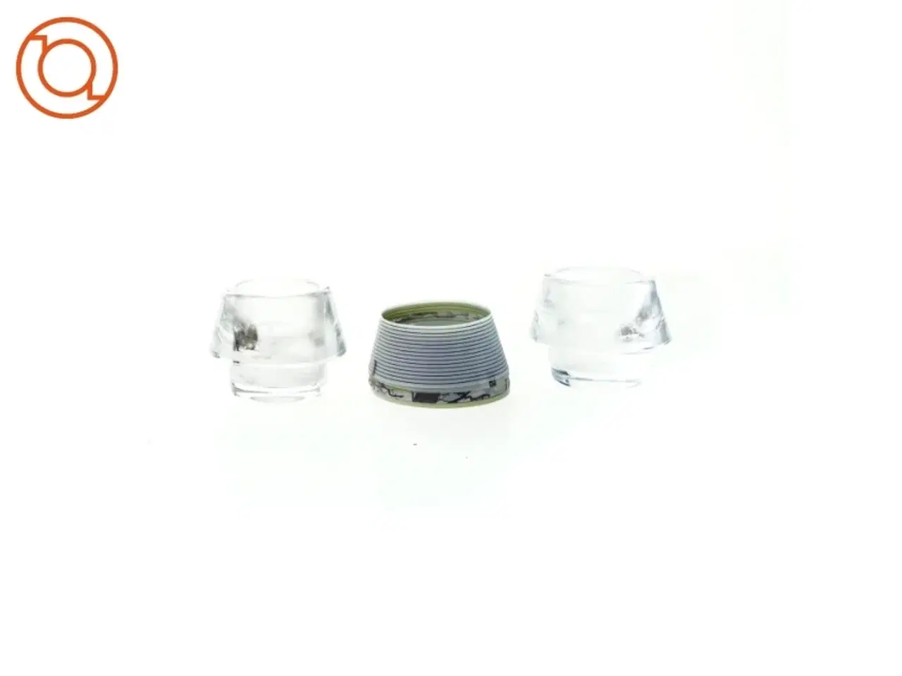 Billede 1 - Lysestager fra Menu (str. 7 x 6 cm)