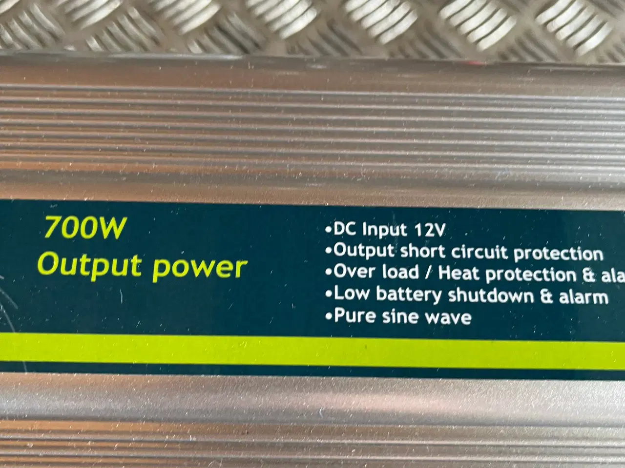 Billede 3 - Inverter 12v/230v-700w