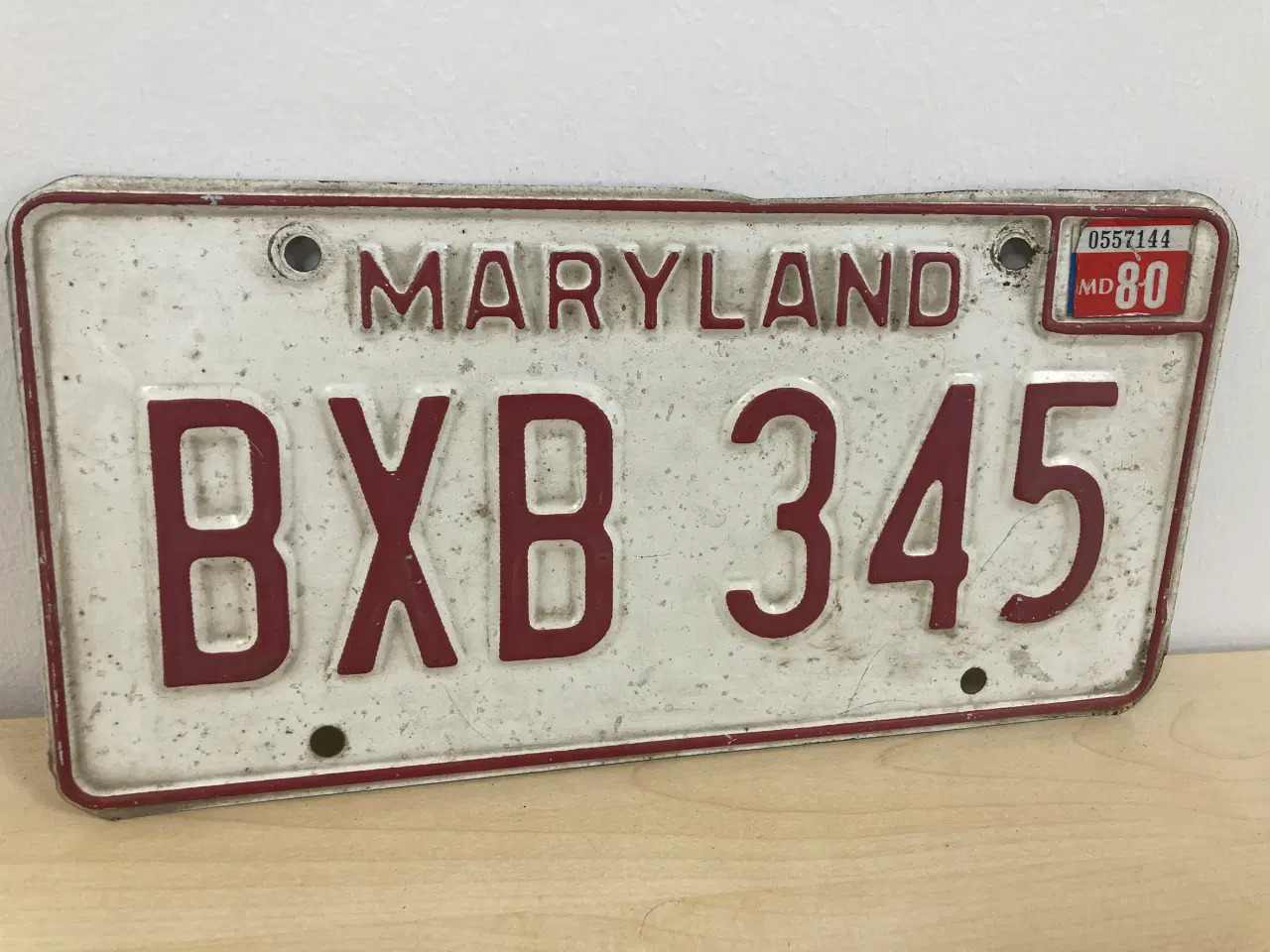 Billede 2 - Maryland US nummerplade 