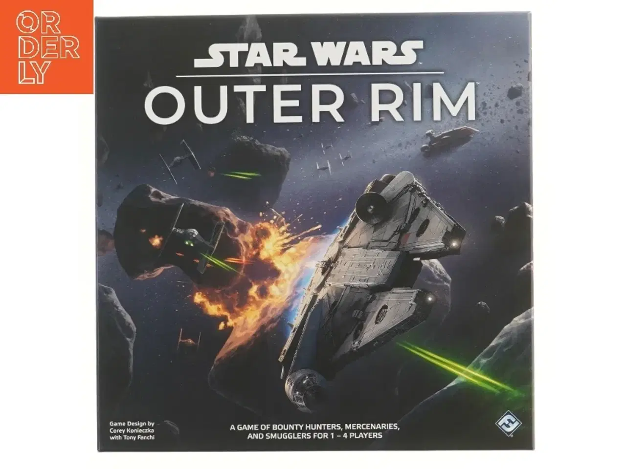 Billede 1 - Star Wars Outer Rim brætspil fra Disney (str. 30x30 cm)