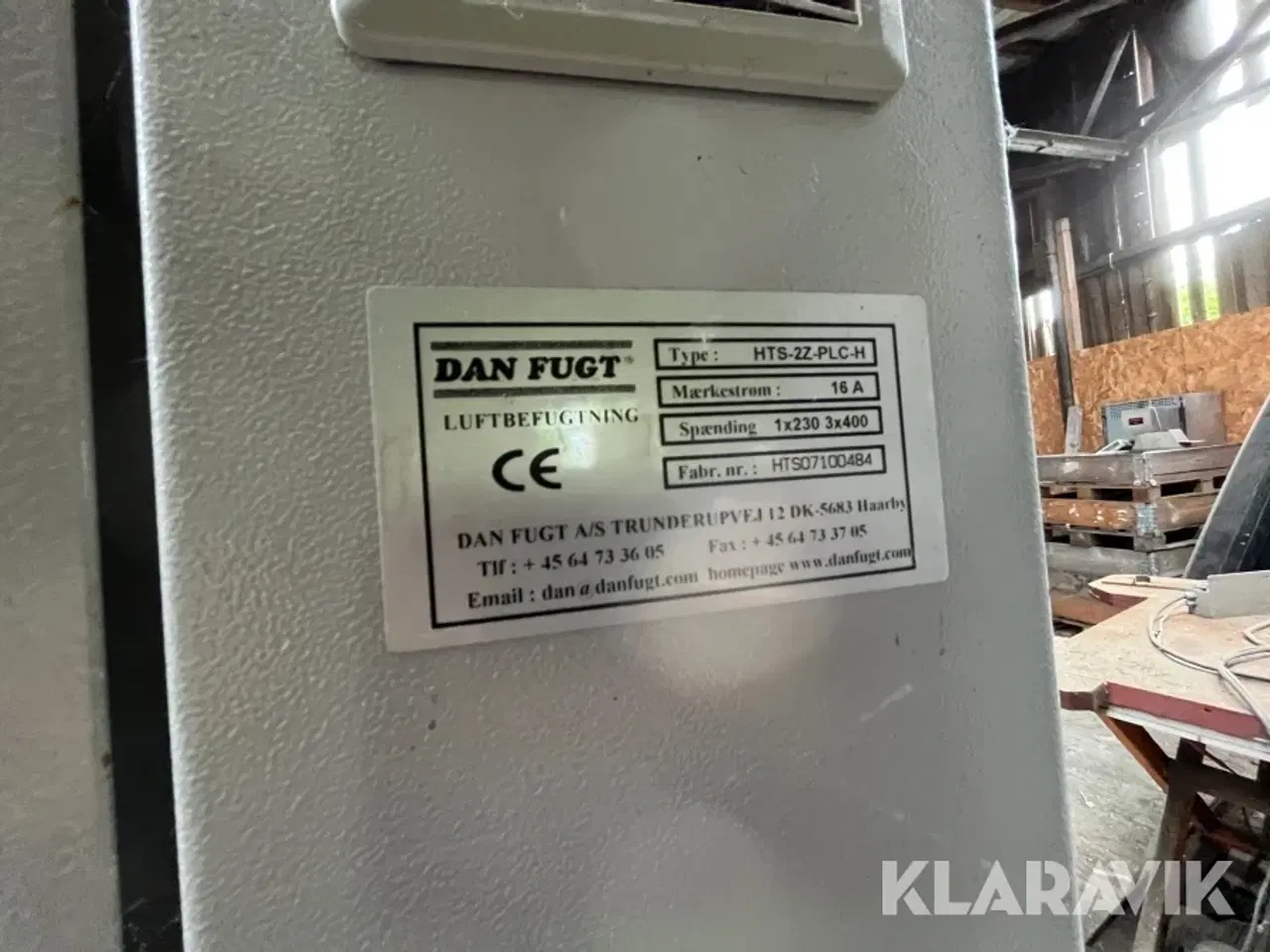 Billede 3 - Befugtningsanlæg Dan Fugt HTS-2Z-PLC-H