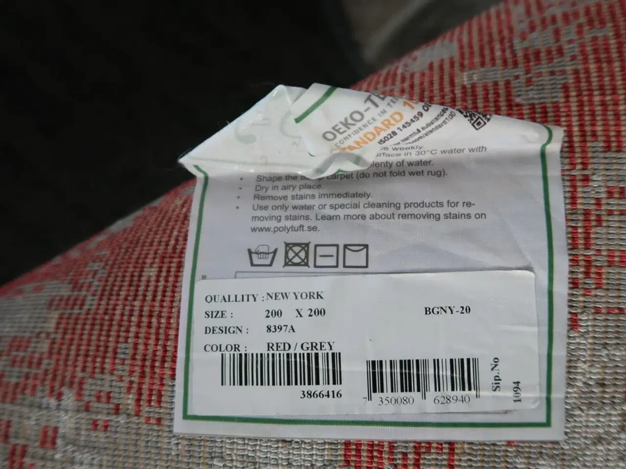 Billede 3 - Gulvtæppe NEW YORK