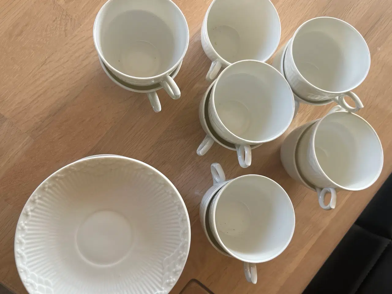 Billede 1 - Royal Copenhagen Hvid halv blonde