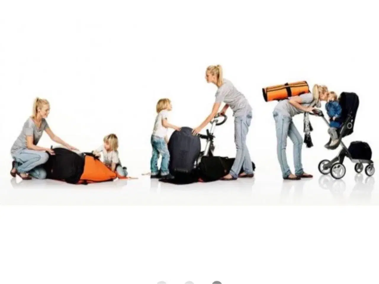 Billede 2 - UDLEJES - Stokke prampack