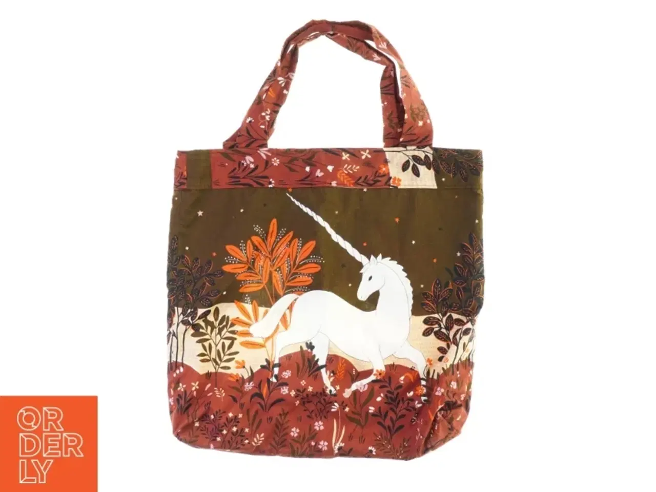 Billede 1 - NY UBRUGT Unicorn Shopper taske Indkøbsnet med enhjørning (str. 50 x 50 cm)